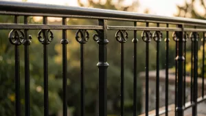 balustrady zewnętrzne kute