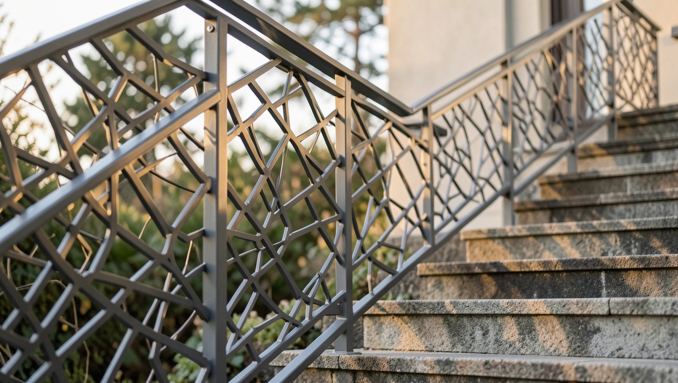 balustrady ażurowe metalowe