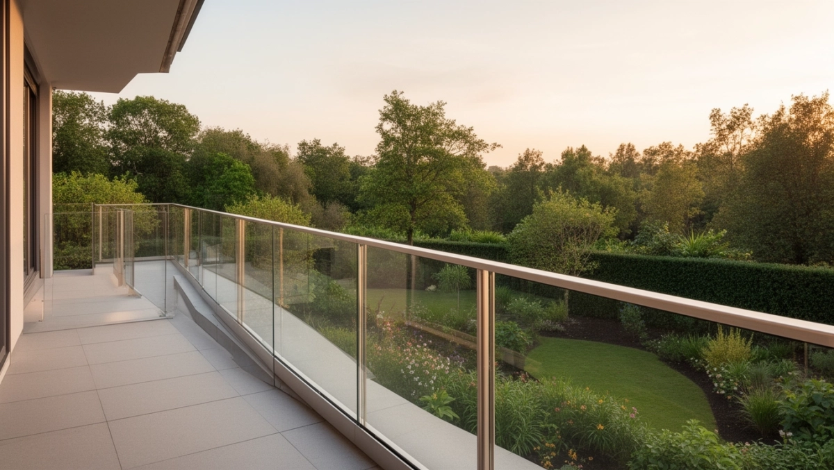 barierki na taras nowoczesne