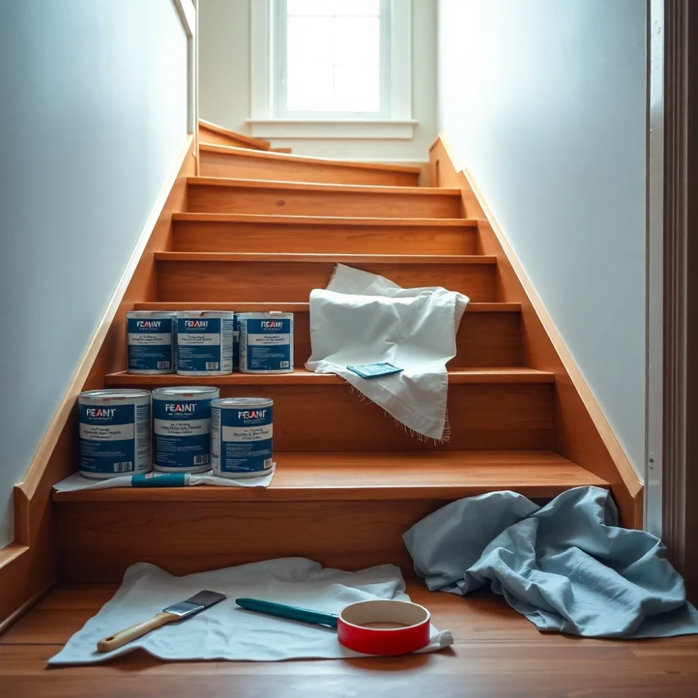 Jak pomalować klatkę schodową w domu