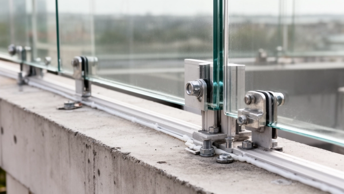 jak wygląda montaż i mocowanie balustrady szklanej