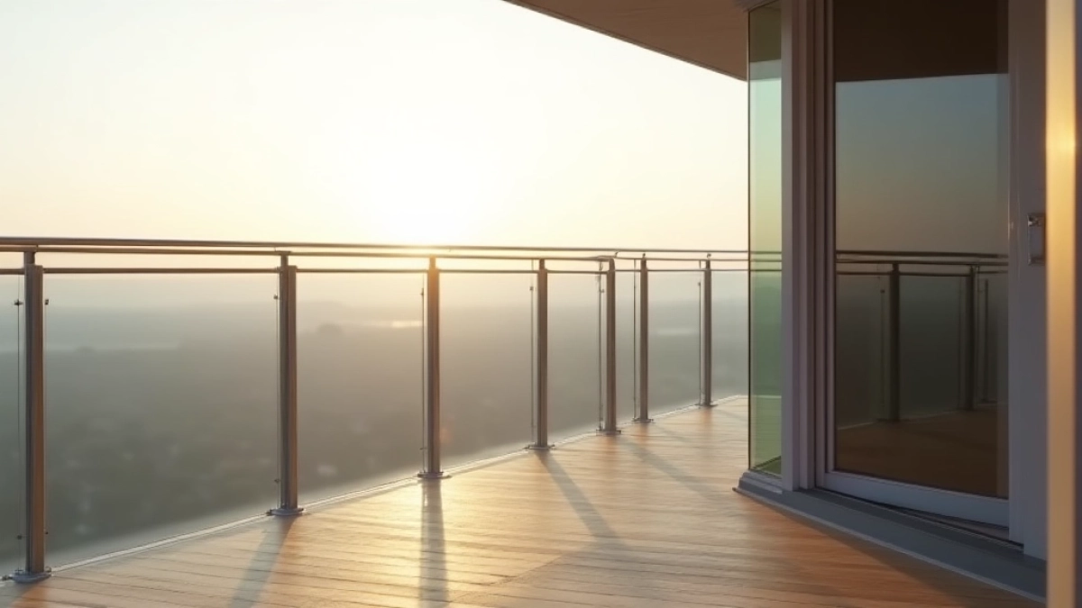 Jaka wysokość barierki na tarasie