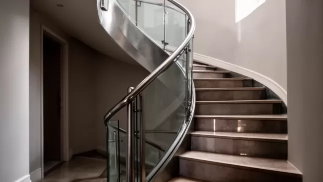 balustrady na schody zabiegowe