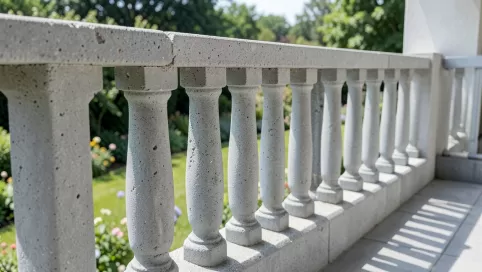 balustrady z tralek betonowych