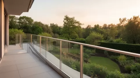 barierki na taras nowoczesne