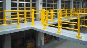 Barierki zabezpieczające pracownika przed upadkiem z wysokości powinny mieć minimalna