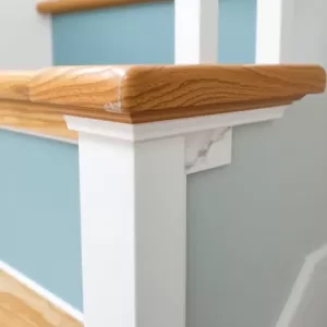 jak wykończyć boki schodów