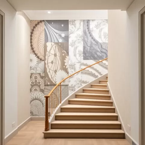 Jaka tapeta na klatkę schodową