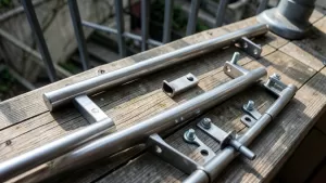 montujesz balustradę