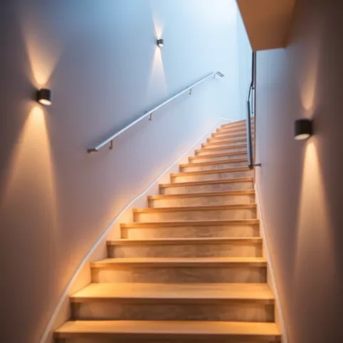 Oświetlenie Klatki Schodowej Led Z Czujnikiem Ruchu