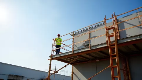 Wysokość barierki BHP