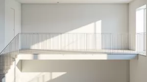 Wysokość barierki na antresoli