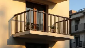 Wysokość barierki na balkonie prawo budowlane