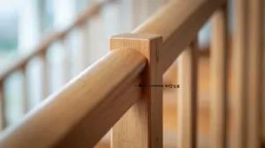 Wysokość barierki schodowej