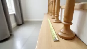 Wysokość barierki schodowej normą